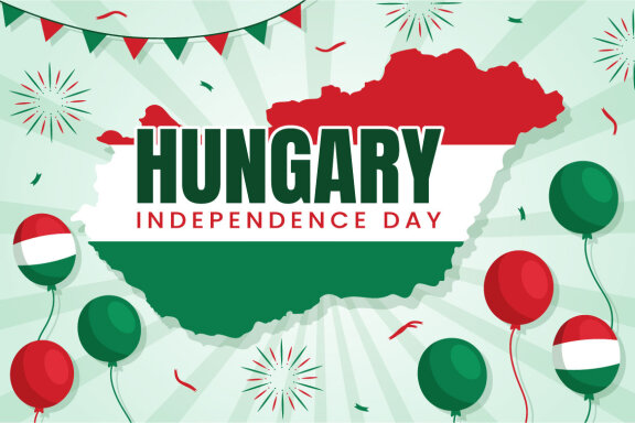 15 Hungary Independence Day Illustration