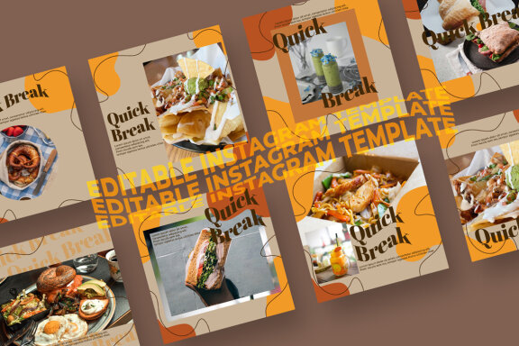Food - Instagram Post Template