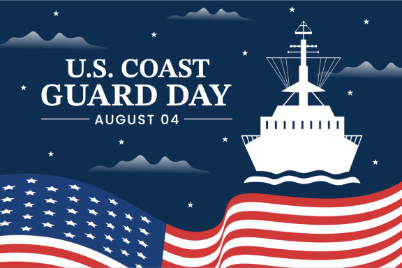 14 United States Coast Guard Day Illustration