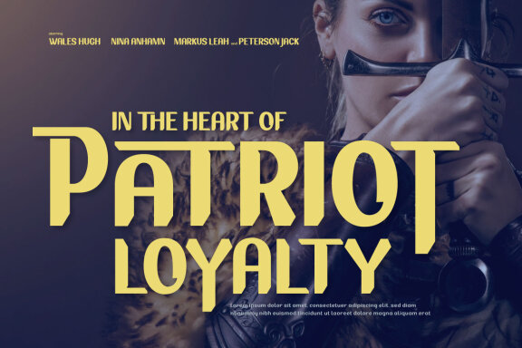 BAXAU | Display Hero Font