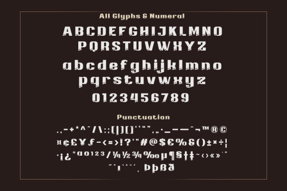 ATHEWE | Display Hero Font