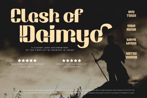 EBRATHO | Display Hero Font