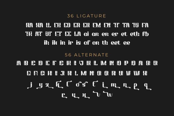 EBRATHO | Display Hero Font