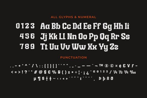 MEORU GEND | Display Hero Font