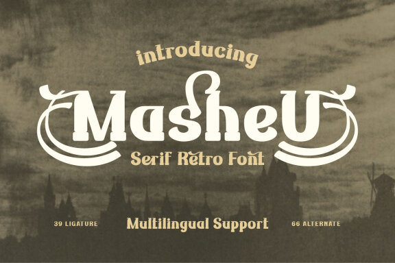 Masheu | Serif Classic Modernism