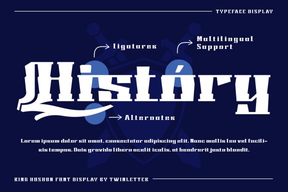 KING HOSHUN | Display Hero Font