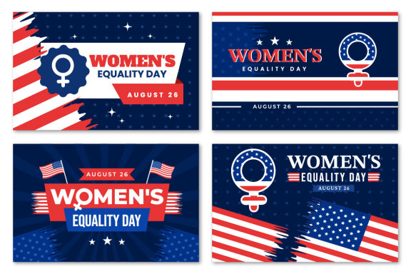 15 Womens Equality Day in United States Illustration