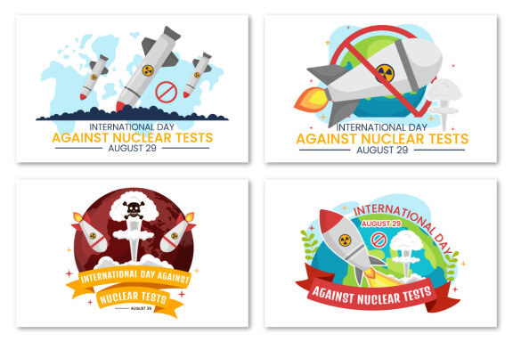 14 International Day Against Nuclear Tests Illustration