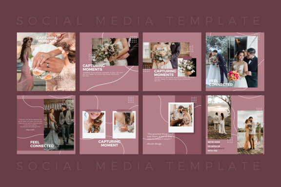 Wedding Photography - Instagram Post Template