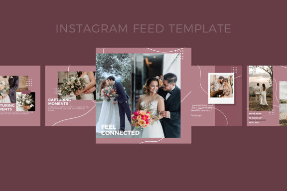 Wedding Photography - Instagram Post Template