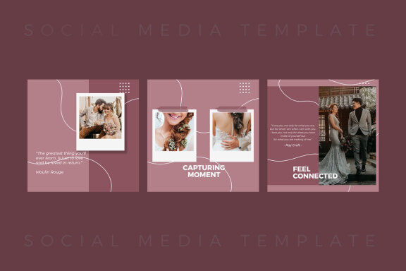 Wedding Photography - Instagram Post Template