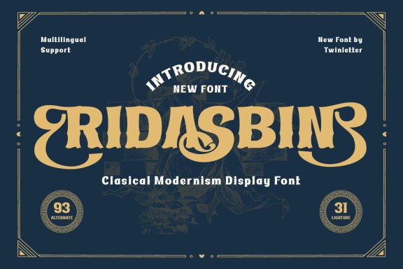 Ridasbin | Serif Classic Modernism