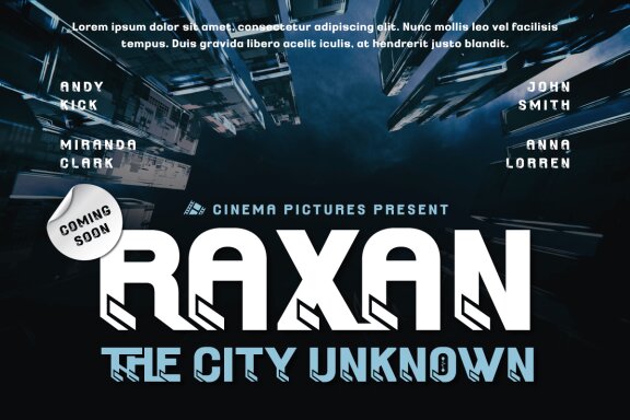 THE BOKRUN | Futuristic Font