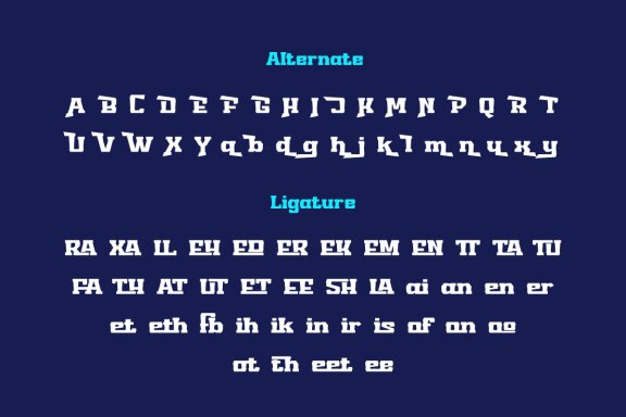 Young Riehum | Display Hero Font