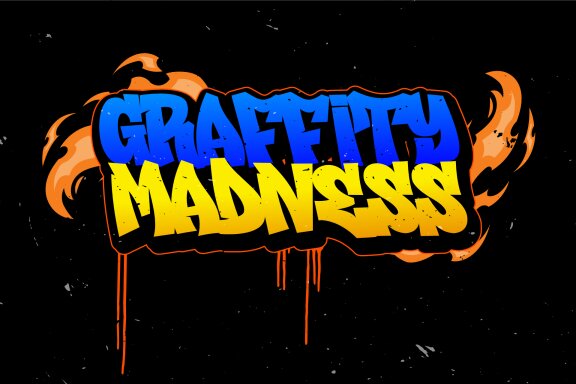 Heavy Dream Graffiti Font