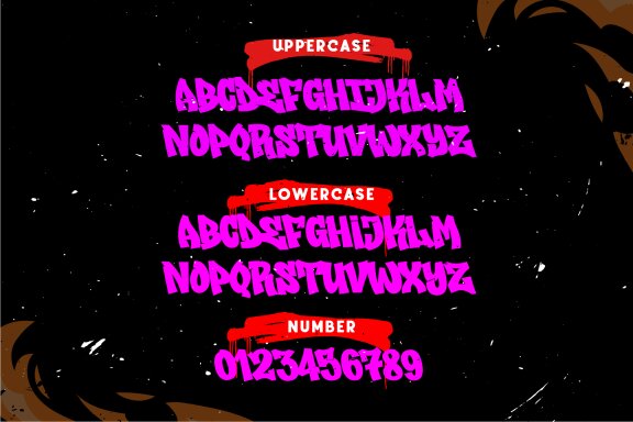 Heavy Dream Graffiti Font