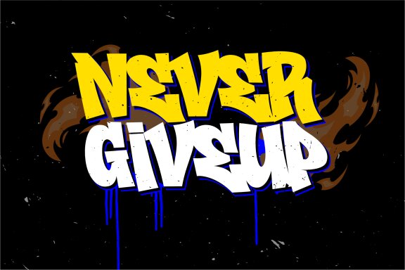 Heavy Dream Graffiti Font