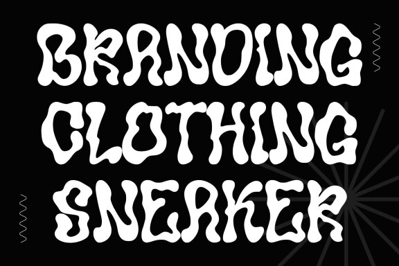 Surely Curly Fun Decorative Display Font