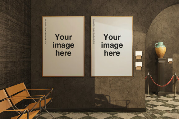 Gallery Museum Frame Mockups
