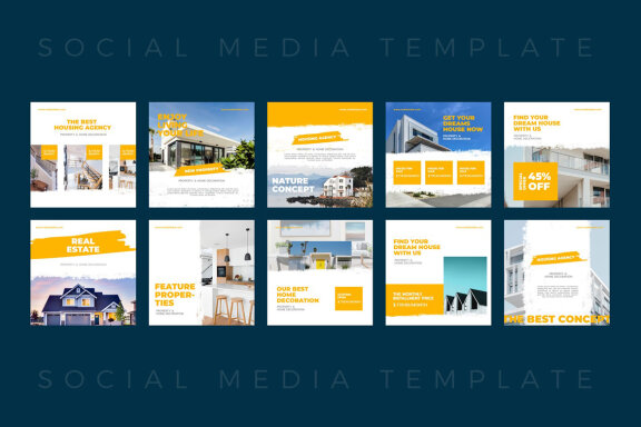 Real Estate - Free Instagram Post Template