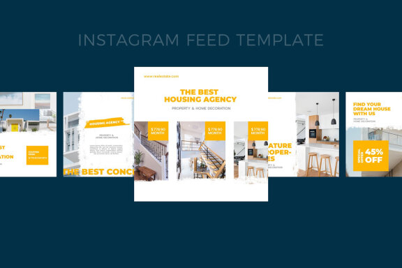 Real Estate - Free Instagram Post Template