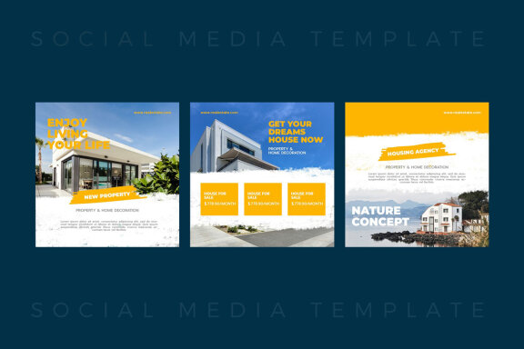 Real Estate - Free Instagram Post Template