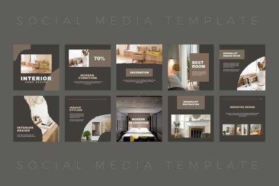Interior - Instagram Post Template