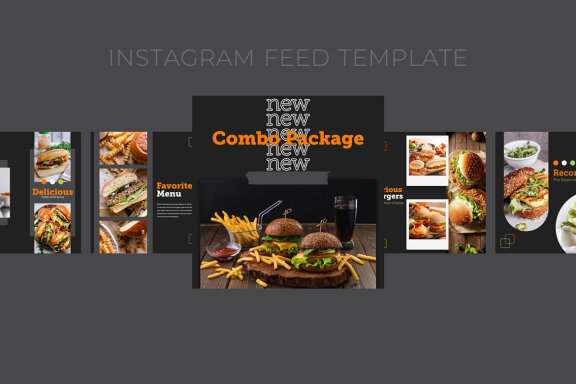 Burger King - Instagram Post Template