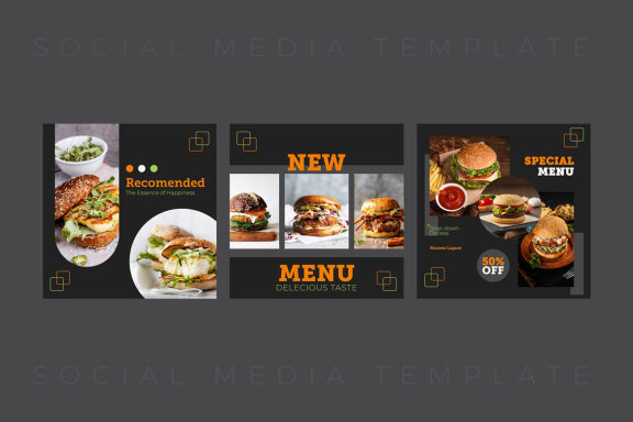 Burger King - Instagram Post Template