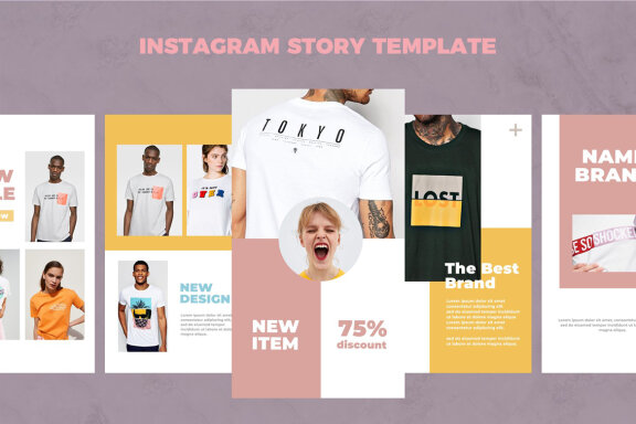 Fashion - Instagram Story Template