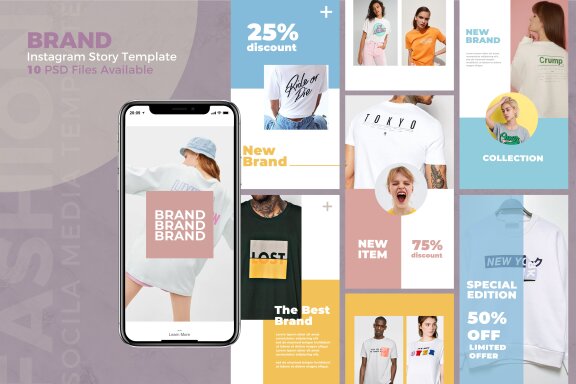 Fashion - Instagram Story Template