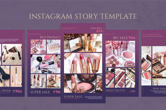 Glamour's - Instagram Story Template