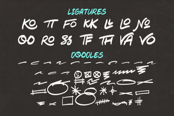Night Owl Brush Font