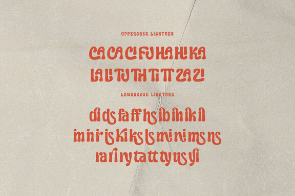 Karimtila Vintage Groovy Font