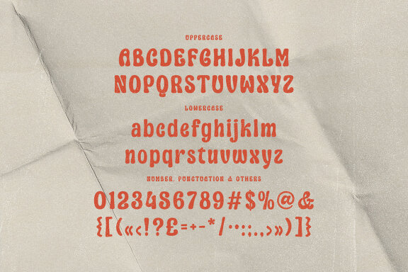 Karimtila Vintage Groovy Font