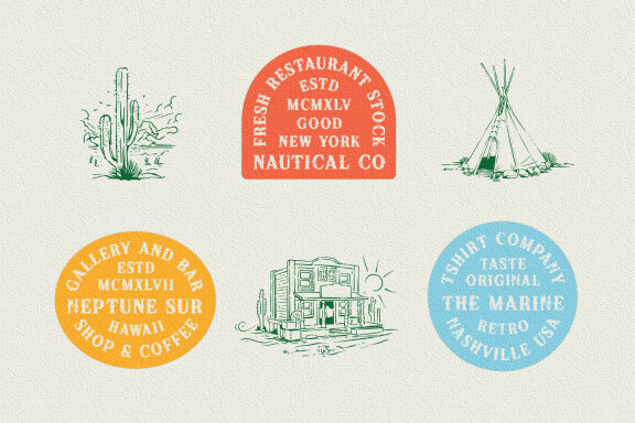 Wild West - Illustrations