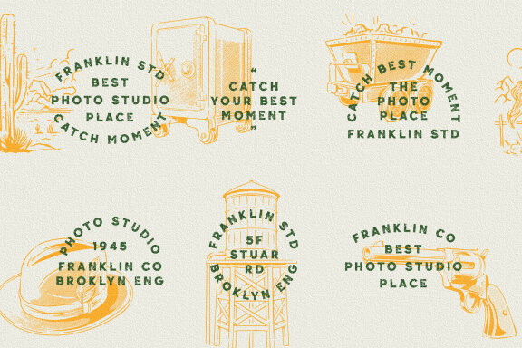 Wild West - Illustrations