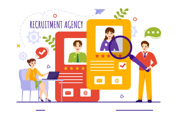 15 Recruitment Agency Illustration