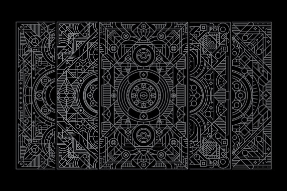 5 Playing card vector design