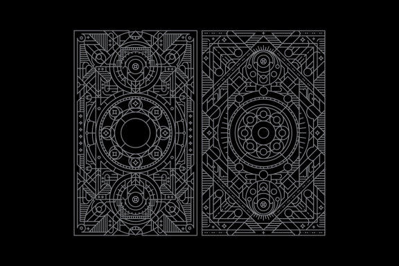 5 Playing card vector design