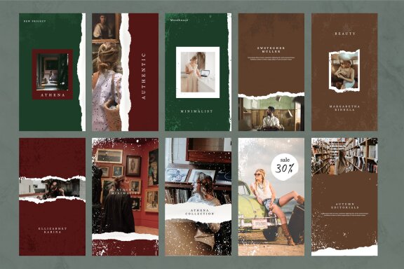 Athena - Instagram Story Template