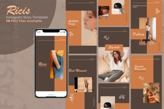 Ricis - Instagram Story Template