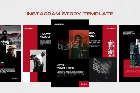 Kombrel - Free Instagram Story Template