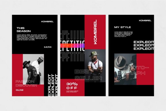 Kombrel - Free Instagram Story Template