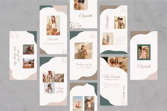 Elizabeth - Instagram Story Template
