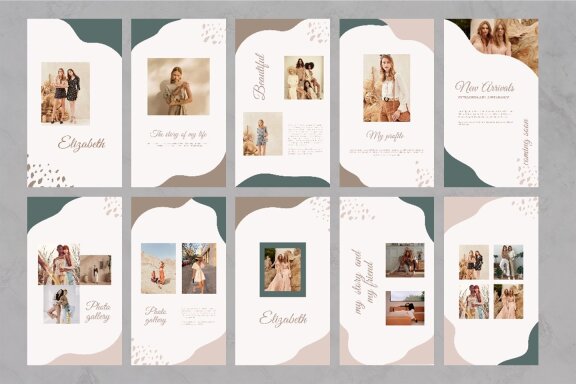 Elizabeth - Instagram Story Template