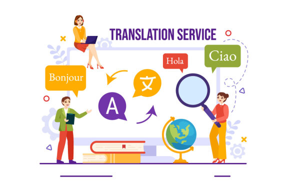 15 Translation Service Illustration
