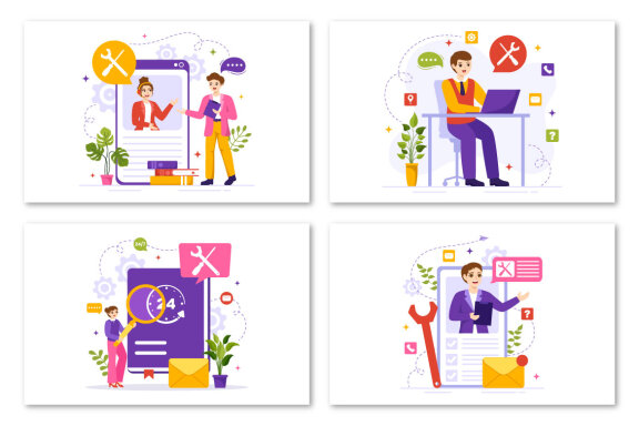 12 Technical Support System Illustration