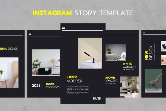 Interior - Instagram Story Template