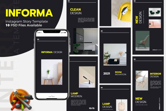 Interior - Instagram Story Template